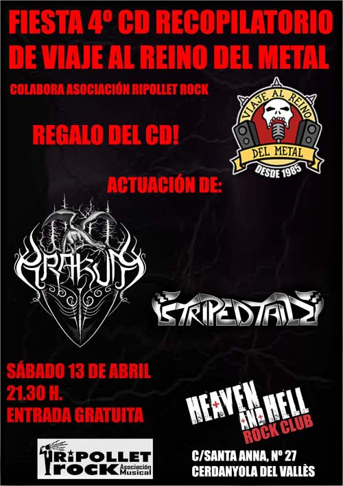 Fiesta 4º CD Recopilatorio Viaje Al Reino Del Metal