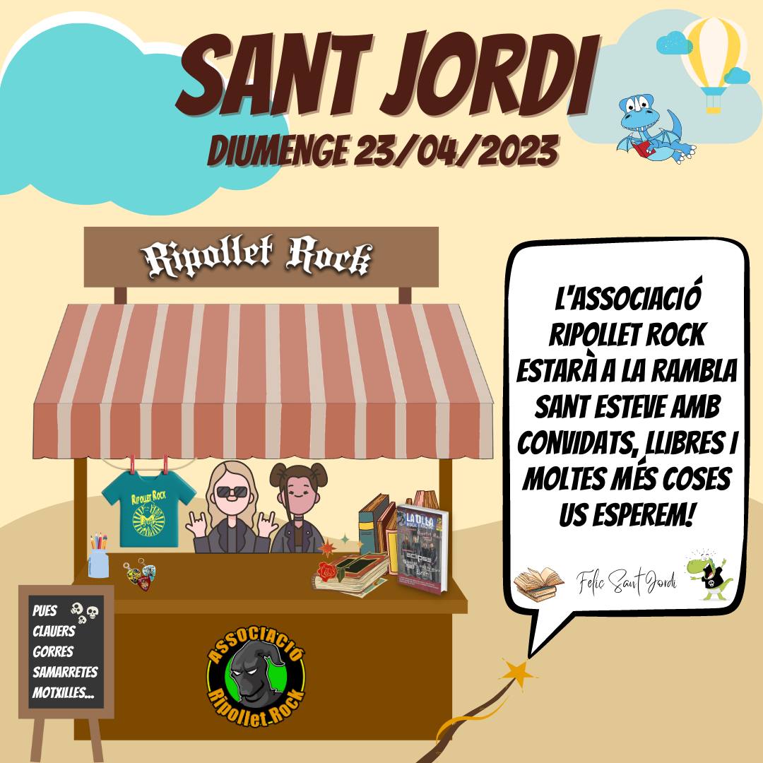 Sant Jordi 2023 Ripollet Rock